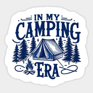 Rustic Camp Vibes ‘In My Camping Era’ Sticker